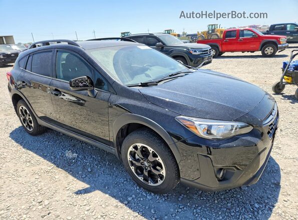 JF2GTAECXMH222505 2021 SUBARU CROSSTREK Black Front right