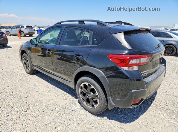 JF2GTAECXMH222505 2021 SUBARU CROSSTREK Black Rear left
