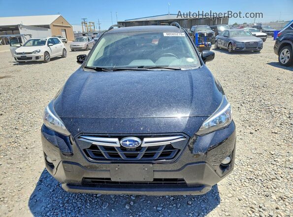 JF2GTAECXMH222505 2021 SUBARU CROSSTREK Black Front view