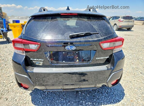JF2GTAECXMH222505 2021 SUBARU CROSSTREK Black Rear view