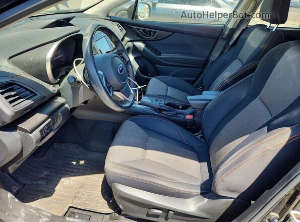 JF2GTAECXMH222505 2021 SUBARU CROSSTREK Black Front interior view