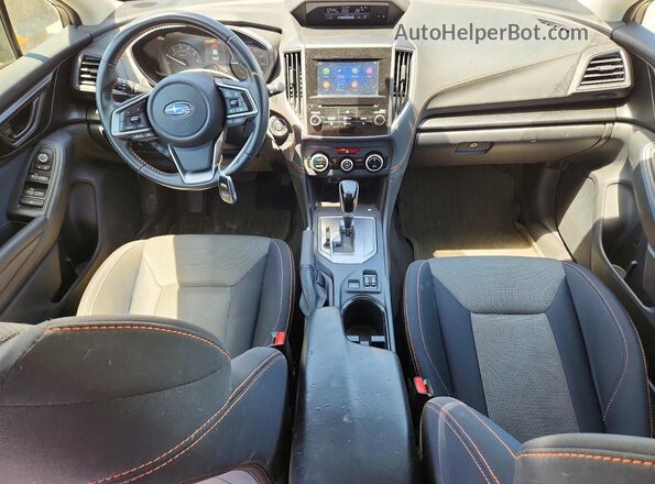 JF2GTAECXMH222505 2021 SUBARU CROSSTREK Black Dashboard view
