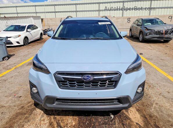 JF2GTAJC8JH268271 2018 SUBARU CROSSTREK Синий Вид спереди