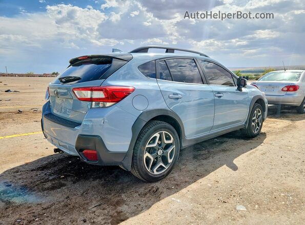 JF2GTAJC8JH268271 2018 SUBARU CROSSTREK Синий Задняя правая четверть