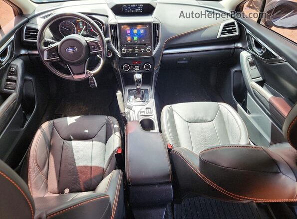 JF2GTAJC8JH268271 2018 SUBARU CROSSTREK Синий Вид панели приборов