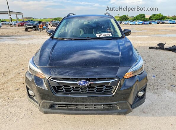 JF2GTAMC2K8252533 2019 SUBARU CROSSTREK Black Widok z przodu