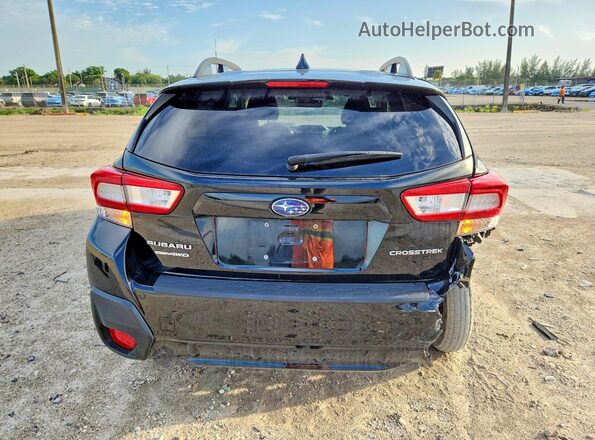 JF2GTAMC2K8252533 2019 SUBARU CROSSTREK Black Widok z tyłu