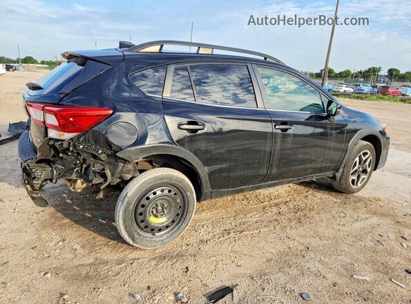 JF2GTAMC2K8252533 2019 SUBARU CROSSTREK Black Tył prawy