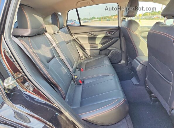 JF2GTAMC2K8252533 2019 SUBARU CROSSTREK Black Widok wnętrza z tyłu