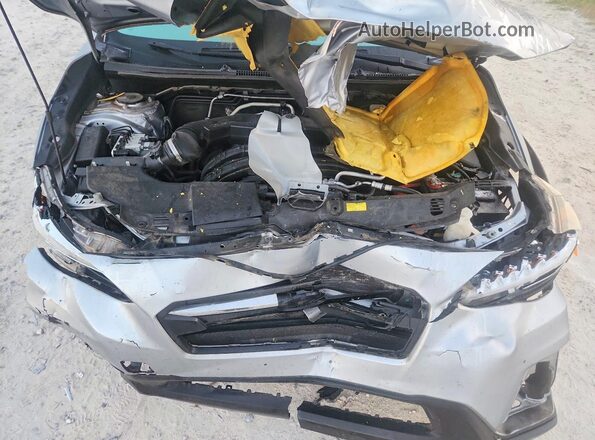 JF2GTAMC7KH313777 2019 SUBARU CROSSTREK Silver Շարժիչի բաժամունքի տեսք