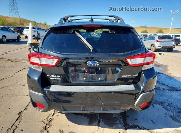 JF2GTAMC8KH323167 2019 SUBARU CROSSTREK Black Widok z tyłu