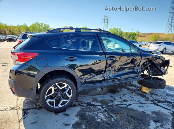 JF2GTAMC8KH323167 2019 SUBARU CROSSTREK Black Tył prawy