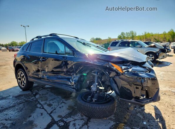 JF2GTAMC8KH323167 2019 SUBARU CROSSTREK Black Przód prawy