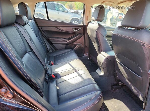 JF2GTAMC8KH323167 2019 SUBARU CROSSTREK Black Widok wnętrza z tyłu