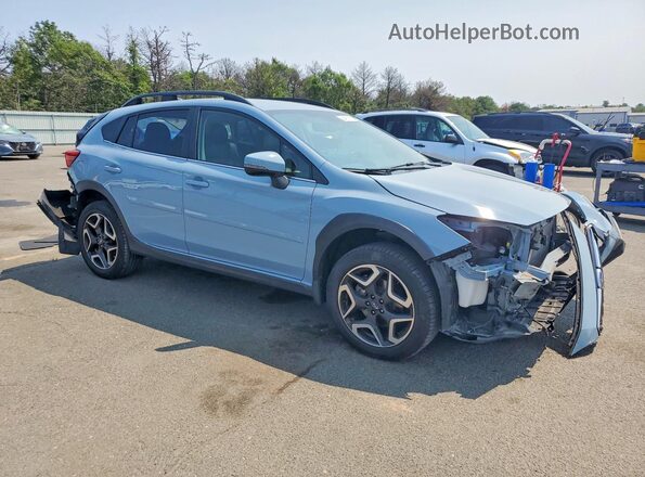 JF2GTAMC8L8245202 2020 SUBARU CROSSTREK Blue Передня права чверть
