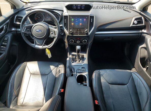 JF2GTAMC8L8245202 2020 SUBARU CROSSTREK Blue Вид панелі приладів