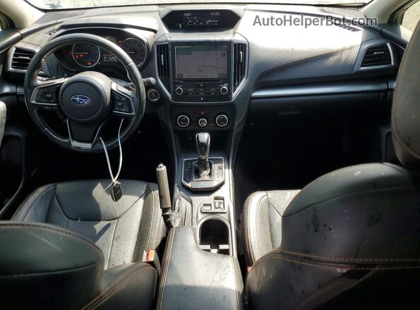 JF2GTAMCXJ8252309 2018 SUBARU CROSSTREK Gray Widok deski rozdzielczej