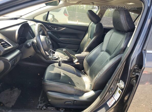 JF2GTAMCXJ8252309 2018 SUBARU CROSSTREK Gray Widok wnętrza z przodu