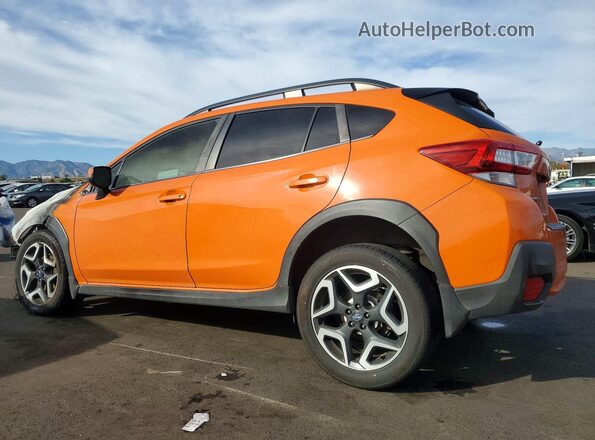 JF2GTANC0K8296352 2019 SUBARU CROSSTREK Оранжевый Задняя левая четверть