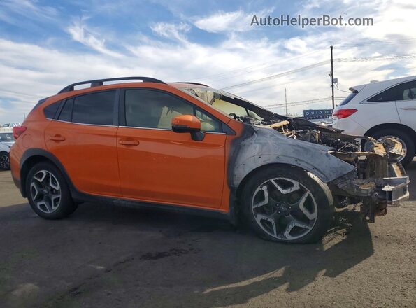 JF2GTANC0K8296352 2019 SUBARU CROSSTREK Оранжевый Передняя правая четверть