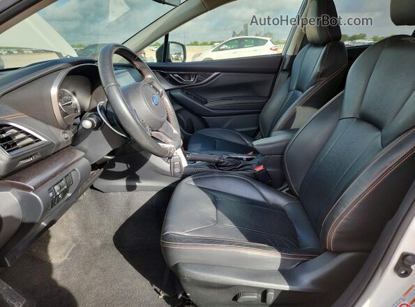 JF2GTANC3K8251230 2019 SUBARU CROSSTREK White Vista interior delantera