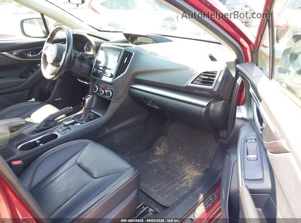 JF2GTANC4KH320636 2019 SUBARU CROSSTREK Red Սալոնի դիմացի տեսք