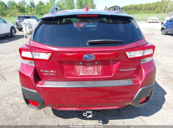 JF2GTANC4KH320636 2019 SUBARU CROSSTREK Red 