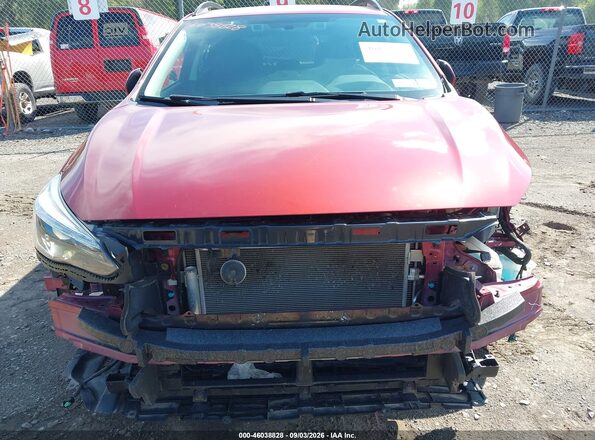 JF2GTANC4KH320636 2019 SUBARU CROSSTREK Red Դիմացի տեսք