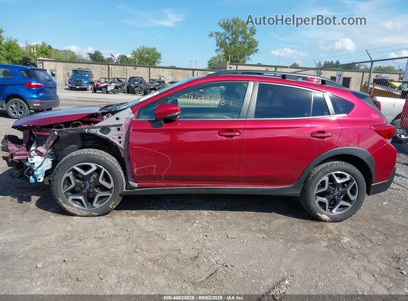 JF2GTANC4KH320636 2019 SUBARU CROSSTREK Red Սալոնի 360 աստիճան տեսք