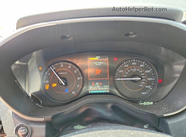 JF2GTAPC2MH234872 2021 SUBARU CROSSTREK Gray Սարքավորումների վահանակի տեսք