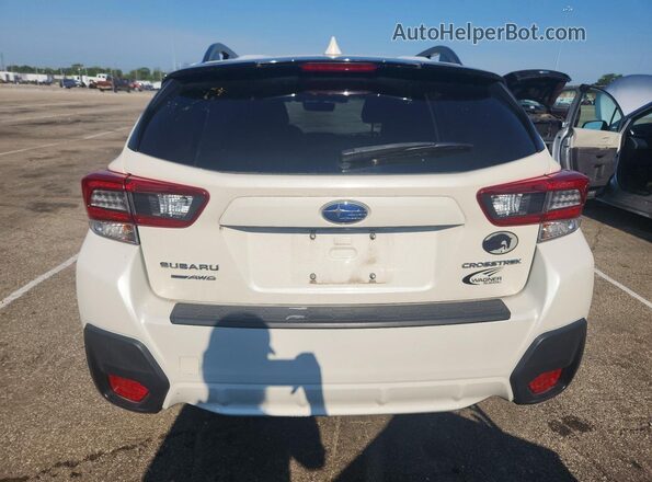 JF2GTAPC3M8217840 2021 SUBARU CROSSTREK White Rear view
