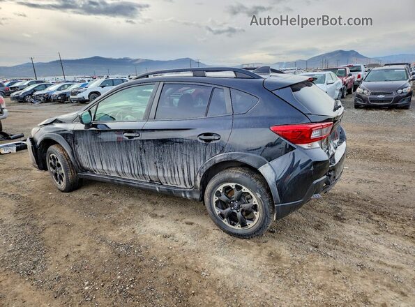 JF2GTAPC3N8279756 2022 SUBARU CROSSTREK Black Rear left