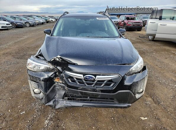 JF2GTAPC3N8279756 2022 SUBARU CROSSTREK Black Front view