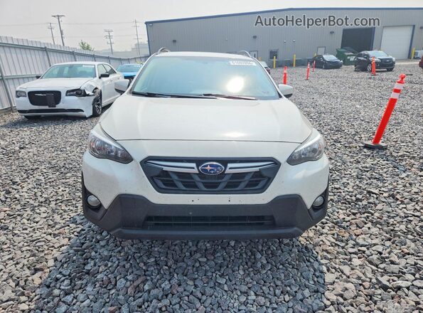 JF2GTAPC4M8217877 2021 SUBARU CROSSTREK White Вид спереду