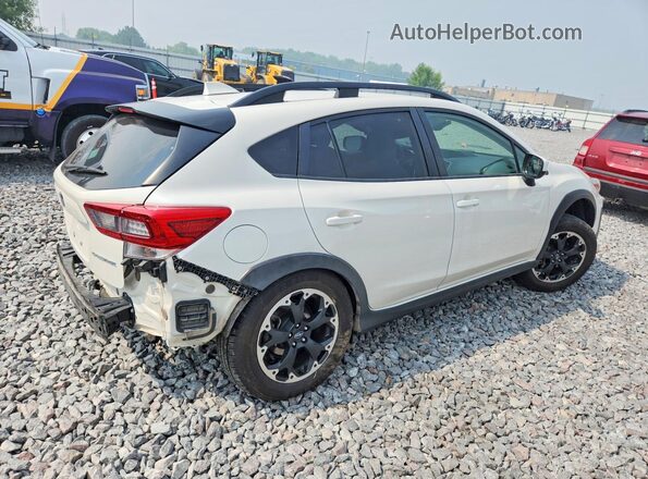 JF2GTAPC4M8217877 2021 SUBARU CROSSTREK White Задня права чверть