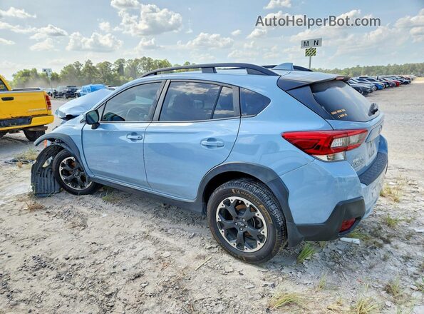 JF2GTAPC4M8373028 2021 SUBARU CROSSTREK Blue Rear left