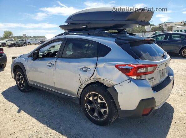 JF2GTAPC7L8258793 2020 SUBARU CROSSTREK Серебряный Задняя левая четверть