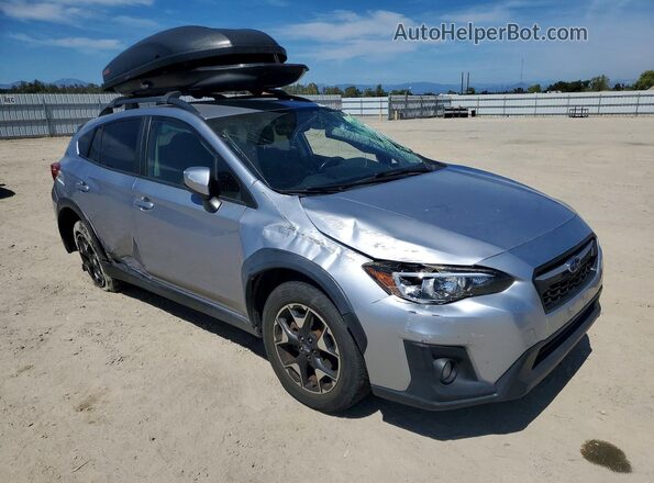 JF2GTAPC7L8258793 2020 SUBARU CROSSTREK Серебряный Передняя правая четверть