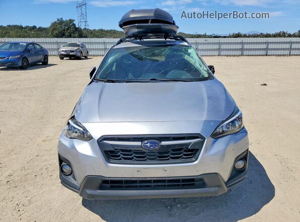 JF2GTAPC7L8258793 2020 SUBARU CROSSTREK Серебряный Вид спереди