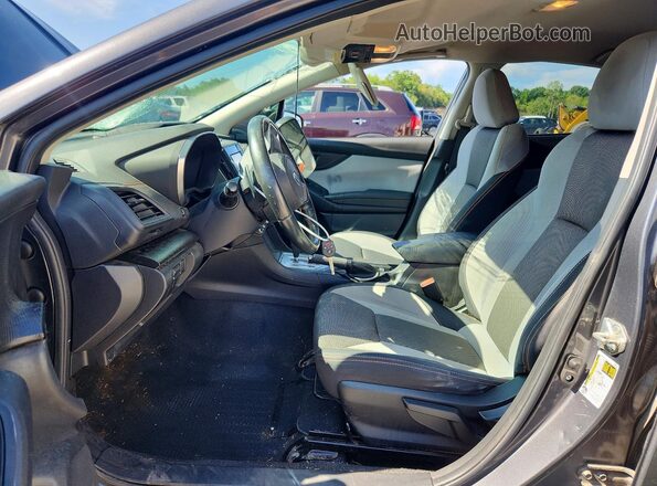 JF2GTAPC9M8299668 2021 SUBARU CROSSTREK Угольный Вид салона спереди