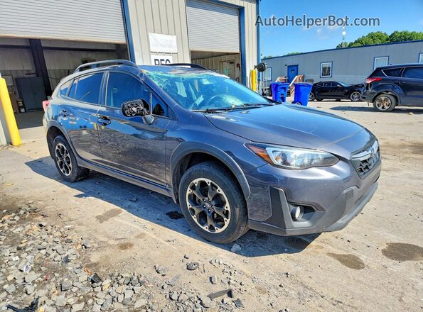 JF2GTAPC9M8299668 2021 SUBARU CROSSTREK Угольный Передняя правая четверть