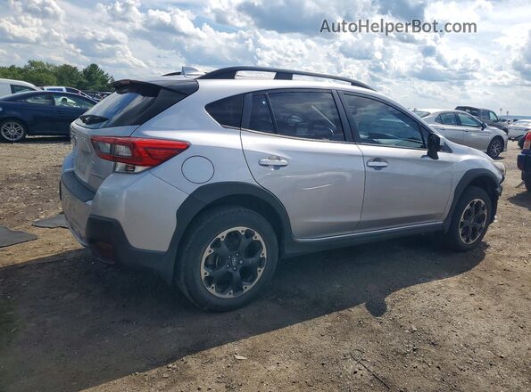 JF2GTAPCXM8263049 2021 SUBARU CROSSTREK Silver Rear right