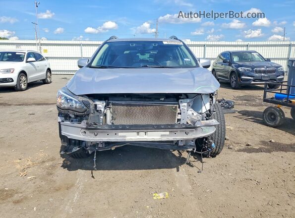 JF2GTAPCXM8263049 2021 SUBARU CROSSTREK Silver Front view
