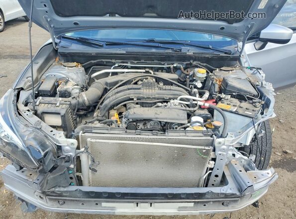JF2GTAPCXM8263049 2021 SUBARU CROSSTREK Silver Engine compartment view