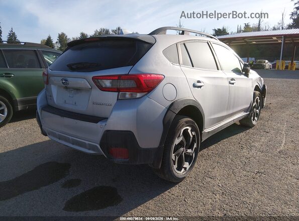 JF2GTHMC1M8377017 2021 SUBARU CROSSTREK Silver Rear right