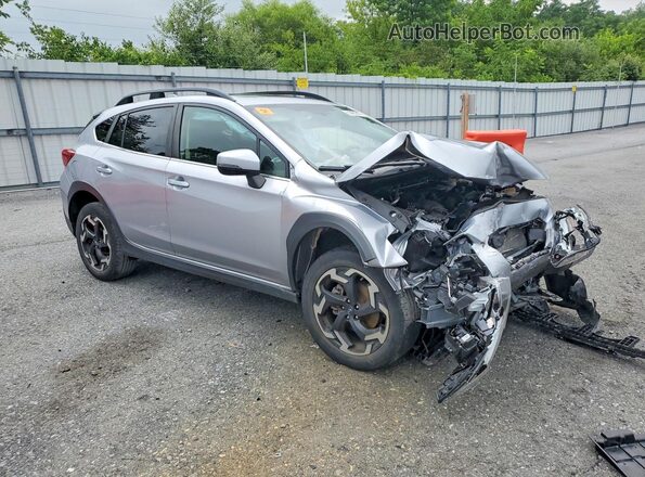 JF2GTHMC4PH251156 2023 SUBARU CROSSTREK Silver Front right