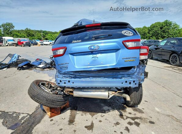 JF2GTHRC0NH277470 2022 SUBARU CROSSTREK Blue Widok z tyłu