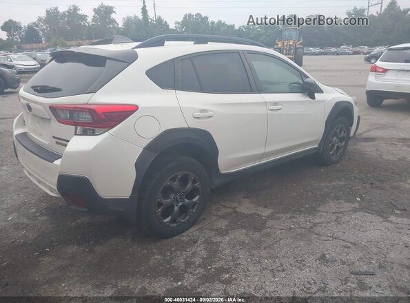 JF2GTHRC7MH300614 2021 SUBARU CROSSTREK White Задня права чверть