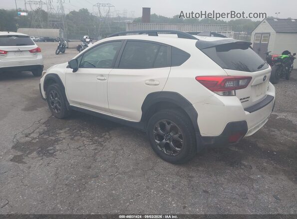 JF2GTHRC7MH300614 2021 SUBARU CROSSTREK White Задня ліва чверть