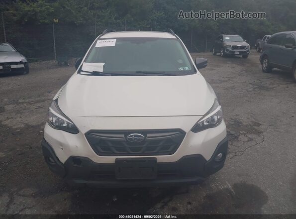JF2GTHRC7MH300614 2021 SUBARU CROSSTREK White Вид щитка приладів